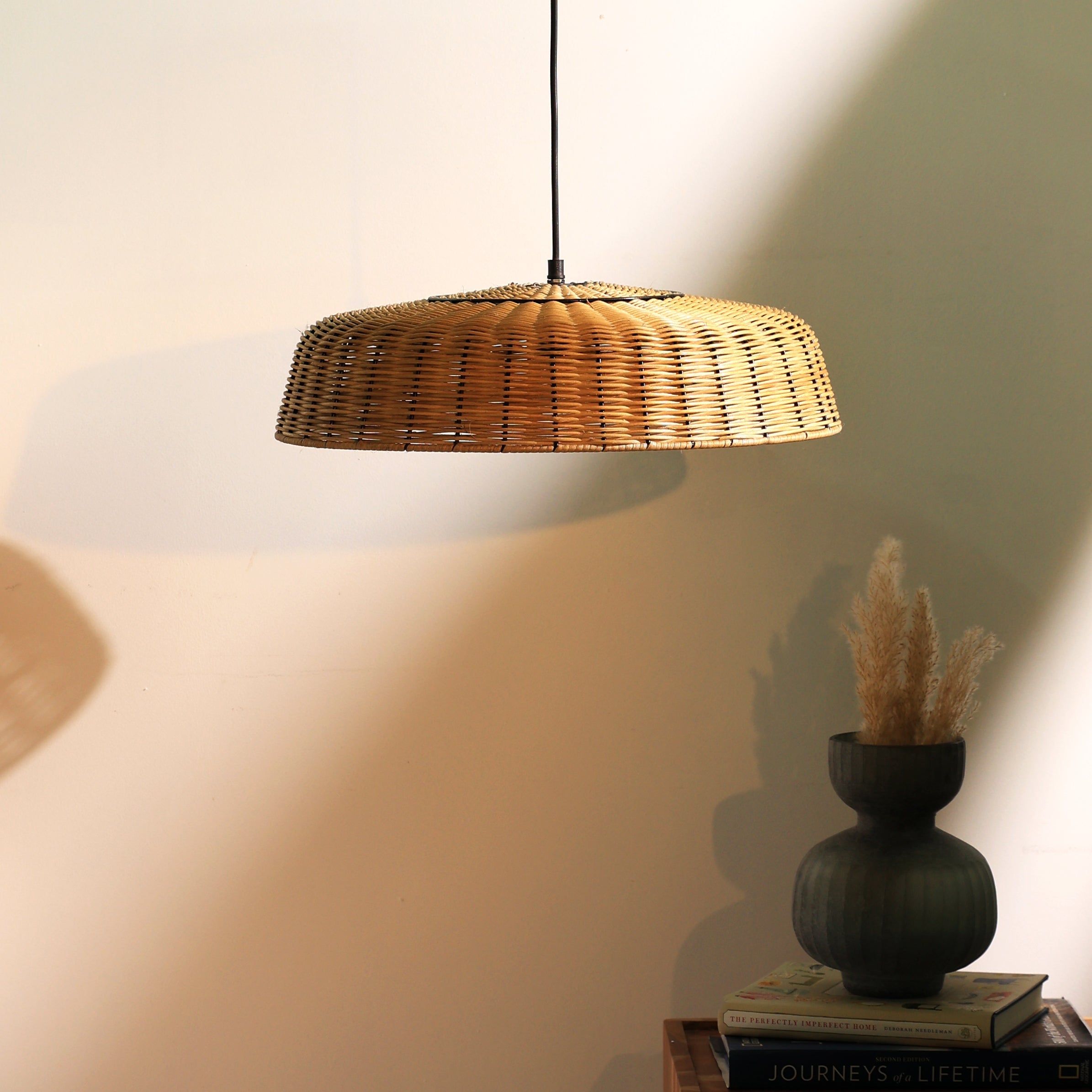 Natural Woven Pendant Globe online pendant light