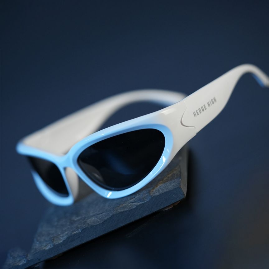 Escape Oval Unisex Sunglasses : Silver with Silver Tint