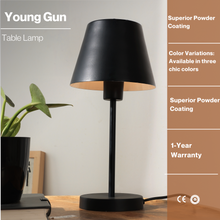 Load image into Gallery viewer, Young Gun Table Lamp, Mini Desk Lamp, Modern Bedside Lamp
