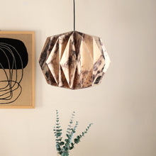 Load image into Gallery viewer, Sphere Pendant (Marble Print) - Marble Print, Origami Pendant Lamp, Best Design Messe Frankfurt Trends 2024
