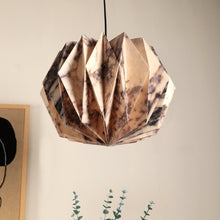 Load image into Gallery viewer, Sphere Pendant (Marble Print) - Marble Print, Origami Pendant Lamp, Best Design Messe Frankfurt Trends 2024
