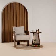 Load image into Gallery viewer, Aloa Teakwood Armchair
