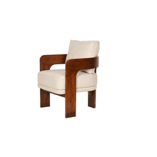 Load image into Gallery viewer, Aloa Teakwood Armchair
