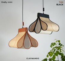 Load image into Gallery viewer, Firefly Mini - Unique handmade Woven Hanging Pendant Light, Natural/Bamboo Pendant Light for Home restaurants and offices.
