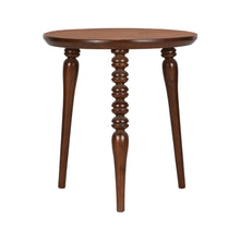 Load image into Gallery viewer, Nava Tripod Teak wood End Table
