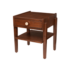 Load image into Gallery viewer, Perth Teak Wood Bed Side Table
