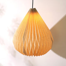 Load image into Gallery viewer, Dome Pendant Lamp - 100% European Linen Pendant Light, Elegant Dome Shape, Modern Design Hanging Light
