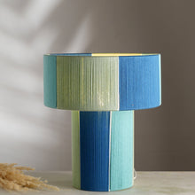 Load image into Gallery viewer, Colour Story 500 table lamp- Colourful Yarns, Handwoven, Artisanal desk Lamp
