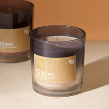 Load image into Gallery viewer, Calm Vanilla &amp; Caramel Vegan Wax Candle - Palm Wax Scented
