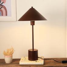 Load image into Gallery viewer, Casa 100 Table Lamp - Modern Scandinavian Design Desk lamp, Premium Metallic Finish Bedside Lamp, Easy Installation
