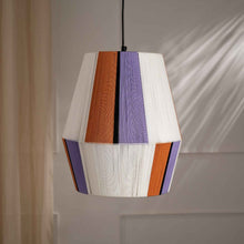 Load image into Gallery viewer, Colour Story 200 Pendant Lamp - Limited Edition Threading Pattern Pendant Light, Cotton Threading Lampshade, Sturdy Construction Hanging Light
