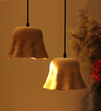 Load image into Gallery viewer, designer natural clay cluster Hanging Light
