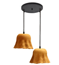 Load image into Gallery viewer, designer natural clay cluster Hanging Light
