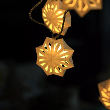 Load image into Gallery viewer, Stellar Lumina String Lights, 20 ornaments, 800cm length
