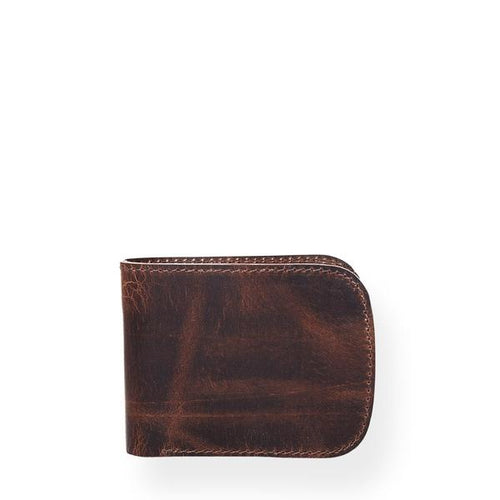 Portland Wallet (Bourbon Brown)-Wallets-Claymango.com