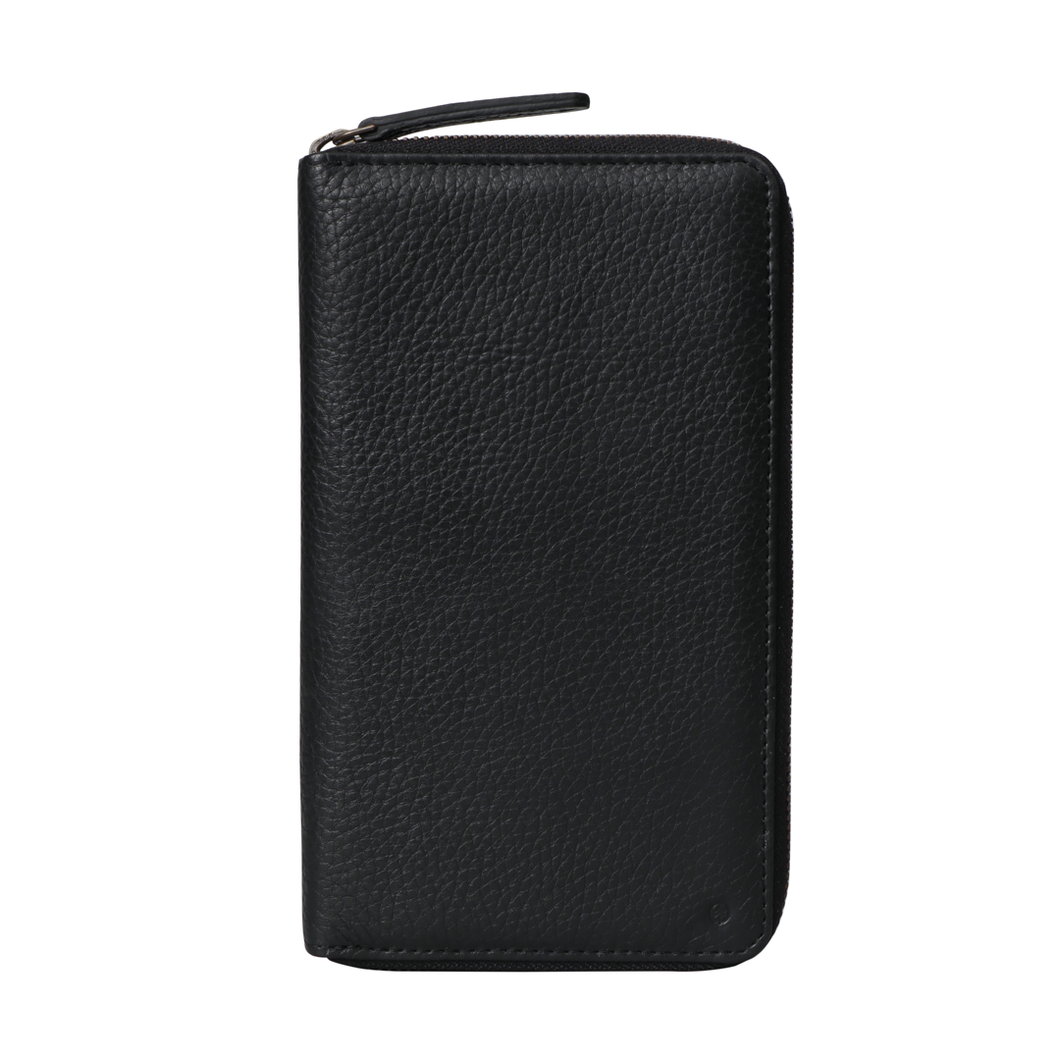 Black traveller wallet