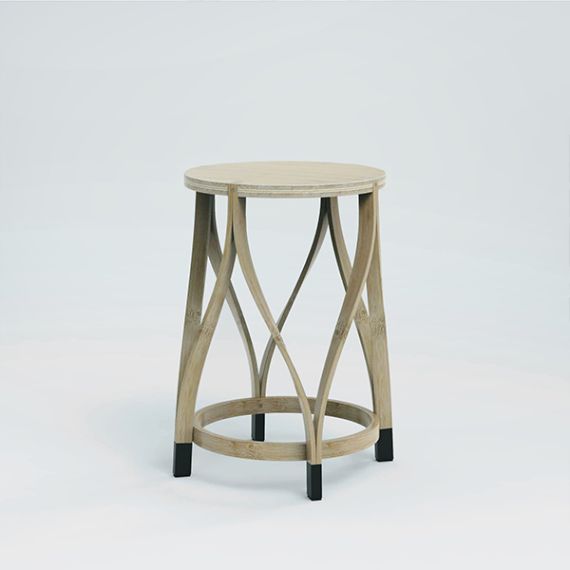 Lotus Stool-Bamboo-Claymango.com