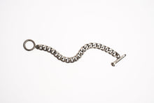 Load image into Gallery viewer, Cuban Chain Bracelet - 10mm - Chrome Noir
